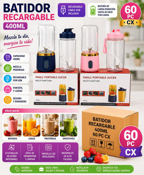 BATIDORA PORTATIL 400ML