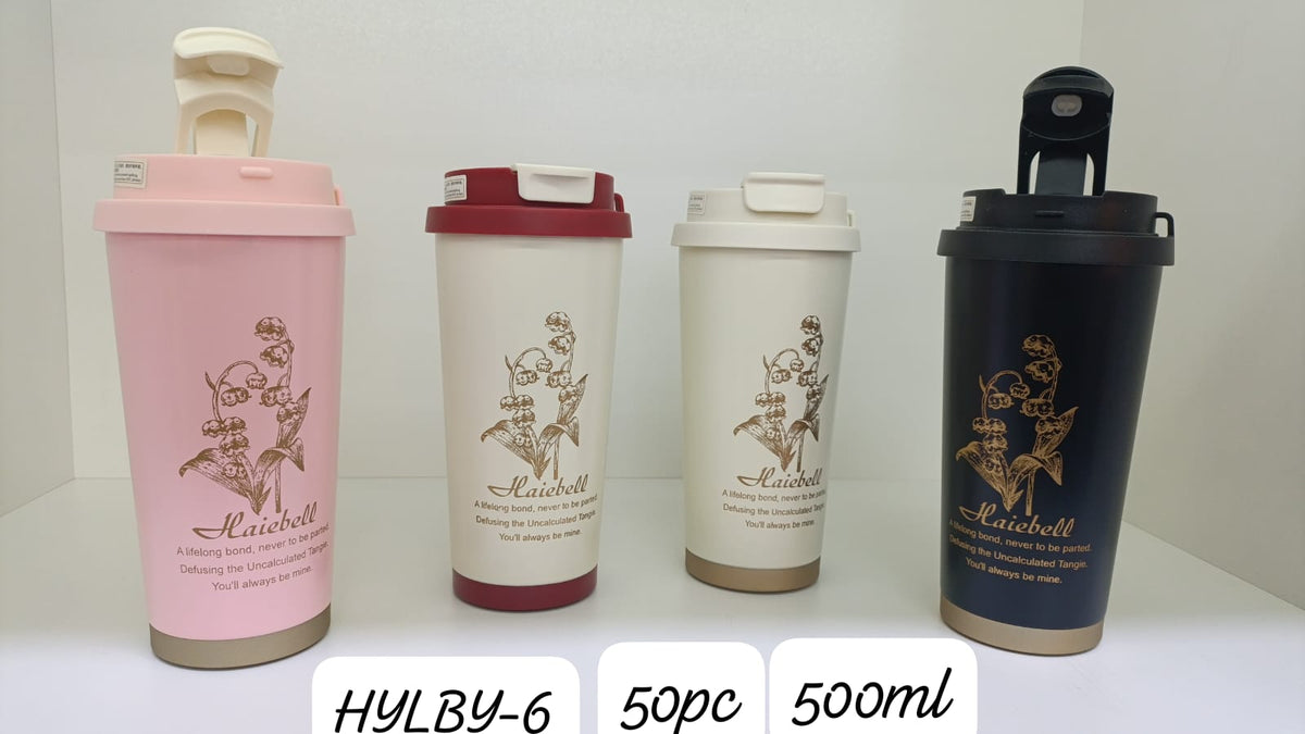 VASO TERMICO C/ FRASE 500ML